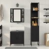 koupelnová skříňka černý dub 60x30x60 cm inženýrské dřevo 3334385