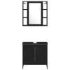 koupelnová skříňka černý dub 60x30x60 cm inženýrské dřevo 3334385