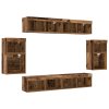Floating Shelf 2 ks Staré dřevo 40x28.5x40 cm Inženýrské dřevo 3334386