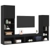 LED TV skříň Černý dub 30.5x30x102 cm Umělá dřeva 3334391