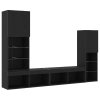 LED TV skříň Černý dub 30.5x30x102 cm Umělá dřeva 3334391