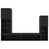 LED TV skříň Černý dub 30.5x30x102 cm Umělá dřeva 3334391