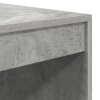 Stůl s úložným prostorem Betonově šedý Dřevotřískový 3337364