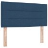 Boxspring postel s matrací modrá 90x190 cm textil 3338579