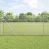 Svařovaný drátěný plot s 13 podpěrami 1x50 m Pozinkovaná ocel 3351641