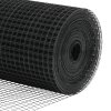Šedý svářený drátěný plot s 7 sloupky 1,2x10 m ocel 3351812