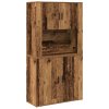Highboard Staré Dřevo 80x33x150 cm inženýrské dřevo 3334336