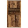 Highboard Staré Dřevo 80x33x150 cm inženýrské dřevo 3334336