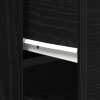 Highboard Černý dub 80x33x150 cm Kompozitní dřevo 3334345