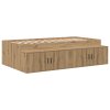 Postelový Rám Artisan Dub 90x200 cm 3335196