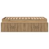 Postelový Rám Artisan Dub 90x200 cm 3335196