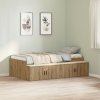 Postelový Rám Artisan Dub 90x200 cm 3335196