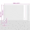 Plotové sloupky 22 ks U-Channel 140 cm pozinkovaná ocel 3337077