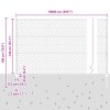 Plotové sloupky 22 ks U-Channel 140 cm z pozinkované oceli 3337079