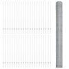 Plotové sloupky 22 ks U-kanál 150 cm Pozinkovaná ocel 3337080