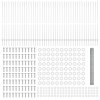 Plotové sloupky 22 ks U-kanál 150 cm Pozinkovaná ocel 3337080