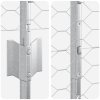 Plotové sloupky 22 ks U-channel 150 cm pozinkovaná ocel 3337081