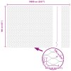 Plotové sloupky 22 ks U-Channel 160 cm pozinkovaná ocel 3337085