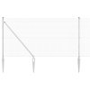set plotových sloupů Set 2 Pozinkovaná ocel 10 x 1 m Odolný 3351926
