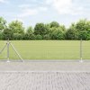 Svářený drátěný plot s 13 přírubovými sloupy 0.6x25 m Pozinkovaná ocel 3352309