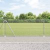 Svařovaný drátěný plot s 13 letovacími sloupy 0,8x50 m pozinkované oceli 3352348