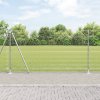 Svařované drátěné oplocení s 13 přírubovými sloupky 1.2x50 m pozinkovaná ocel 3352358