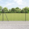 Svařované drátěné oplocení s 13 flanged posts šedá 1,2x50 m ocel 3352595