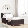 Postel s boxspringem a matrací tmavě hnědá 90x190 cm 3341331