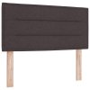 Boxspring postel s matrací tmavě hnědá 100x200 cm tkanina 3338590