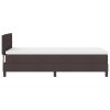 Boxspring postel s matrací tmavě hnědá 100x200 cm tkanina 3338590