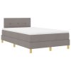 Boxspring postel s matrací Taupe 120x200 cm z tkaniny 3338913