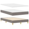 Boxspring postel s matrací Taupe 120x200 cm z tkaniny 3338913
