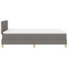 Boxspring postel s matrací Taupe 120x200 cm z tkaniny 3338913