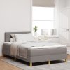 Boxspring postel s matrací Taupe 120x200 cm z tkaniny 3338913