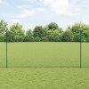 Kovové U-Channel plotové sloupky vidaXL 11 ks Zelené 150 cm 3336764