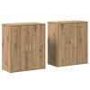 Servírovací skříň 2 pcs Artisanový dub 60 x 31 x 70 cm 3365551