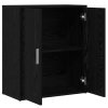 Vysoký bufet 2 pcs Černý dub 60 x 31 x 70 cm Kompozitní dřevo 3365552