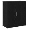 Vysoký bufet 2 pcs Černý dub 60 x 31 x 70 cm Kompozitní dřevo 3365552