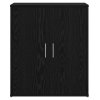 Vysoký bufet 2 pcs Černý dub 60 x 31 x 70 cm Kompozitní dřevo 3365552