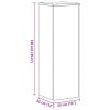 Stojan na rostliny 2 pcs Černý dub 33 x 33 x 100 cm 3365606