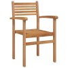 Zahradní stohovatelné židle 8 pcs Hnědá 55.5 x 55.5 x 90 cm 3375765