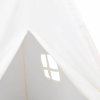 Teepee stan Bílá 120 x 120 x 150 cm Textil a Plast 3385870