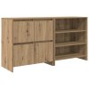 Servírovací skříň 2 pcs Artisanový dub 70 x 41 x 75 cm 3393302