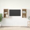 Sestava TV skříněk 2 pcs Artisanový dub 37 x 37 x 72 cm 3393557
