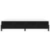 Postel s boxspringem s matrací Černá 120 x 200 cm textil 3398685