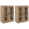 Nástěnné skříňky 2 pcs dub artisan 69,5 x 34 x 90 cm 3394537