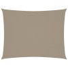 Stínící plachta oxfordská látka obdélníková 4 x 5 m taupe 135436
