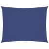Stínící plachta oxfordská látka obdélníková 3,5 x 4,5 m modrá 135544