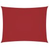 Stínící plachta oxfordská látka obdélníková 3 x 4 m červená 135650