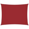 Stínící plachta oxfordská látka obdélníková 5 x 7 m červená 135660